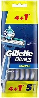 Rasoirs jetables gillette blue simple3 pour hommes 4+1 unités is_best_seller. Faites des économies sans sacrifier la qualité avec DIAYTAR COTE D'IVOIRE  ! Notre boutique en ligne généraliste propose une variété de produits discount, incluant des appareils électroménagers de pointe, des gadgets à la pointe de la technologie et des articles tendance pour la maison et la mode.