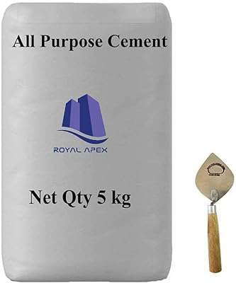 Ciment portland polyvalent royal apex paquet de 5 kg avec truelle. Découvrez DIAYTAR COTE D'IVOIRE, la boutique en ligne qui vous propose une multitude de produits discount indispensables pour votre quotidien. Avec une gamme variée allant de l'électroménager à l'informatique en passant par la mode et les derniers gadgets, nous sommes le choix parfait pour trouver tout ce dont vous avez besoin à des prix imbattables.