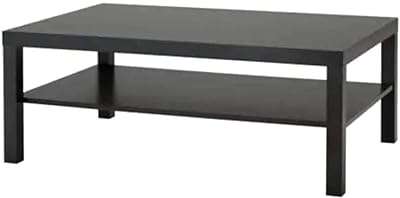 Table basse lack noir marron. Parcourez notre magasin en ligne DIAYTAR COTE D'IVOIRE  et profitez de nos offres incroyables sur une large gamme de produits. Trouvez tout ce dont vous avez besoin, de l'électroménager à l'informatique, et restez à la mode sans vous ruiner grâce à nos articles à prix réduits.