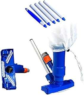 Kit de nettoyage de piscine aspirateur à tête d'aspiration avec brosses barre extensible et sac. DIAYTAR COTE D'IVOIRE  - Votre destination en ligne pour des achats malins. Explorez notre catalogue diversifié de produits discount, des indispensables du quotidien aux dernières tendances. Faites des économies tout en vous garantissant la satisfaction grâce à nos offres attractives et notre engagement envers un rapport qualité-prix exceptionnel.