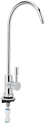 Robinet d'eau mini col de cygne filtre à eau potable robinet. Faites des bonnes affaires en un clic avec DIAYTAR COTE D'IVOIRE  ! Notre boutique en ligne généraliste vous propose une large gamme de produits discount, de l'électroménager à l'informatique en passant par la mode et les gadgets. N'attendez plus pour économiser et équiper votre maison à prix réduits, sans compromis sur la qualité !