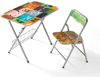 Ensemble table et chaises minecraft 2 pièces idea nova. DIAYTAR COTE D'IVOIRE  - la solution pour des achats discount en ligne simples et rapides. Trouvez tout ce dont vous avez besoin sans vous ruiner, de la maison à l'électroménager en passant par l'informatique et la mode. Profitez de nos prix compétitifs et faites des économies dès maintenant.