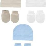 Ensemble bonnet d'hôpital et mitaines anti rayures en coton pour nouveau né snigio. Bienvenue chez DIAYTAR COTE D'IVOIRE, la boutique en ligne où vous pouvez trouver tout ce dont vous avez besoin à des prix défiant toute concurrence. Découvrez notre vaste gamme de produits discount, que ce soit des articles pour la maison, de l'électroménager, de l'informatique, de la mode ou des gadgets. Faites des économies sur tous vos achats grâce à DIAYTAR COTE D'IVOIRE .