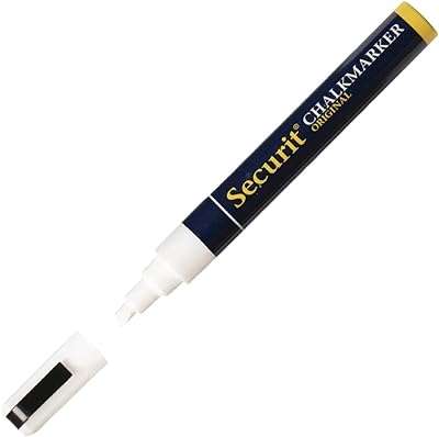 Stylo à craie liquide securit blanc pointe moyenne 2 6 mm. Faites des économies sur tous vos achats chez DIAYTAR COTE D'IVOIRE . Notre boutique en ligne vous propose un large choix de produits discount, allant des indispensables pour la maison aux articles high-tech et aux accessoires de mode. Ne manquez pas nos offres exceptionnelles pour acheter intelligemment et à petits prix !