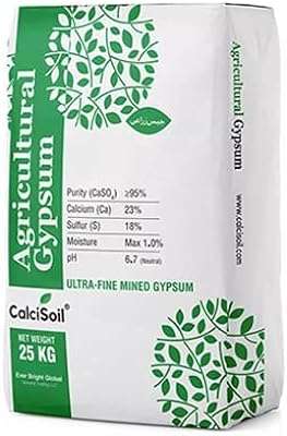 Gypse agricole calcisoil 25 kg.. Mettez fin à la chasse aux bons plans en ligne grâce à DIAYTAR COTE D'IVOIRE . Profitez de notre large éventail de produits discount dans les domaines de la maison, de l'électroménager et bien plus encore. Avec des remises incroyables et des offres spéciales régulières, faites de bonnes affaires sans compromis sur la satisfaction.
