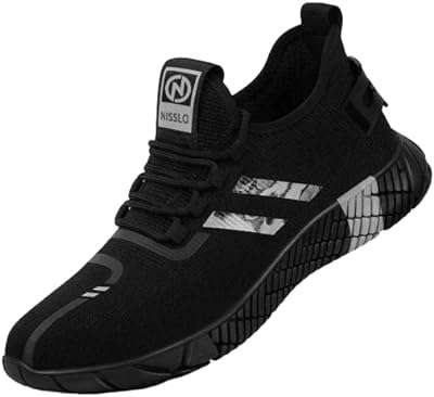 Chaussures de sécurité neslo pour hommes avec embout en acier respirant léger et indestructible. DIAYTAR COTE D'IVOIRE  - Votre solution en ligne pour des achats discount sans compromis. Plongez dans notre univers où vous trouverez tout ce dont vous avez besoin, de l'électroménager aux articles tendance en passant par les produits informatiques. Faites des économies sans sacrifier la qualité chez nous !