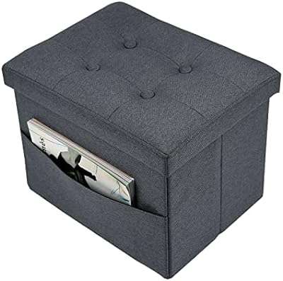 Repose pieds ottoman de rangement pliable dokanya de 17 pouces avec poche latérale en tissu. En quête de produits discount de qualité ? DIAYTAR COTE D'IVOIRE  est là pour vous satisfaire ! Explorez notre boutique en ligne et découvrez notre vaste gamme de produits pour la maison, l'électroménager, l'informatique et la mode. Obtenez des articles de dernière tendance à des prix incroyables et faites des économies substantielles.
