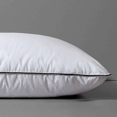 Lot de 1 oreiller de couchage en plumes d'oie style hôtel. Ne payez pas plus cher ! DIAYTAR COTE D'IVOIRE  vous offre des produits discount de qualité supérieure à des prix abordables. Découvrez notre large sélection d'articles pour la maison, l'électroménager, l'informatique, la mode et les gadgets les plus recherchés. Visitez notre site dès maintenant et bénéficiez de nos offres exclusives pour économiser sur tous vos achats.