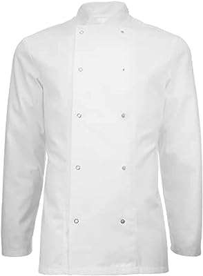 Veste de chef professionnelle à manches longues blanc. Avec DIAYTAR COTE D'IVOIRE, vous pouvez acheter intelligemment tout en restant dans votre budget. Notre boutique en ligne propose une sélection de produits discount pour la maison, l'électroménager, l'informatique et la mode, avec des prix attractifs. Parcourez notre collection dès maintenant et trouvez tout ce dont vous avez besoin à moindre coût !