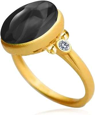 Bague en onyx ovale naturel dalgim or 14 carats véritable pierre de cristal. Lancez-vous dans une aventure shopping sans fin avec DIAYTAR COTE D'IVOIRE  ! Notre boutique en ligne générale vous propose une multitude de produits discount, allant de l'électroménager de pointe à la mode la plus en vogue. Faites de bonnes affaires et profitez d'une qualité supérieure à des prix défiant toute concurrence.