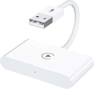 Adaptateur sans fil carplay le dongle convertit l'adaptateur filaire en adaptateur pour les voitures. DIAYTAR COTE D'IVOIRE  - votre partenaire pour un shopping discount en ligne réussi. Parcourez notre assortiment complet de produits discount, incluant tout ce dont vous avez besoin pour la maison, l'électroménager, l'informatique, la mode et les gadgets. Profitez de nos prix avantageux et faites des économies sur vos achats en ligne, sans compromis sur la qualité.