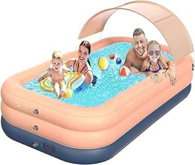 Piscine gonflable javest rectangulaire de loisirs familiaux pour jardin extérieur (rose. Découvrez DIAYTAR COTE D'IVOIRE, votre boutique en ligne généraliste offrant une sélection impressionnante de produits discount. Que vous recherchiez des articles pour votre maison, des appareils électroménagers à la pointe de la technologie, des équipements informatiques ou même les dernières tendances de la mode et les gadgets les plus cool, nous avons tout ce dont vous avez besoin, à des prix incroyablement bas !