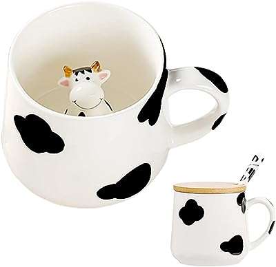 Tasse à café et thé en céramique avec couvercle de cuillère. DIAYTAR COTE D'IVOIRE  : votre partenaire idéal pour des achats en ligne abordables et variés. Parcourez notre large sélection de produits discount, des appareils électroménagers aux vêtements et accessoires de mode, en passant par les gadgets dernier cri. Faites des économies sans compromettre la qualité grâce à DIAYTAR COTE D'IVOIRE  !