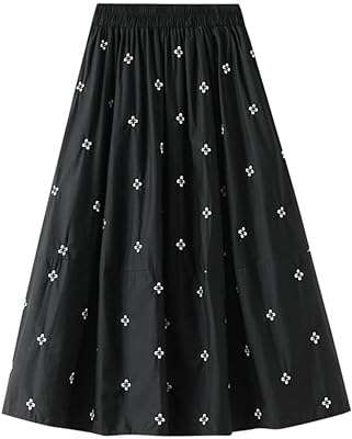 Jupe mi longue taille haute pour femme jupe trapèze doublée de fleurs. Affichez votre style tout en économisant grâce à DIAYTAR COTE D'IVOIRE . Notre boutique en ligne propose une vaste sélection de vêtements, de chaussures et d'accessoires de mode à prix discount. Soyez à la pointe de la tendance sans vous ruiner !