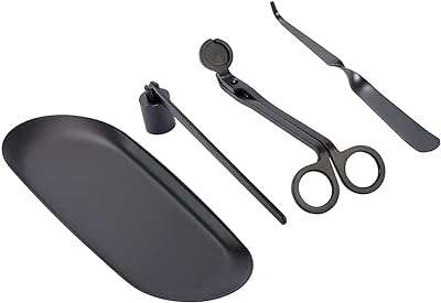 Ensemble d'accessoires pour bougies 4 pièces hxdream ensemble de coupe mèche de bougie. Un large choix, des prix imbattables, c'est ce que vous offre DIAYTAR COTE D'IVOIRE . Avec des produits discount pour tous les besoins, de la maison à l'électroménager, de l'informatique à la mode et aux gadgets, notre boutique en ligne va au-delà de vos attentes pour vous proposer des produits abordables sans compromis sur la qualité.