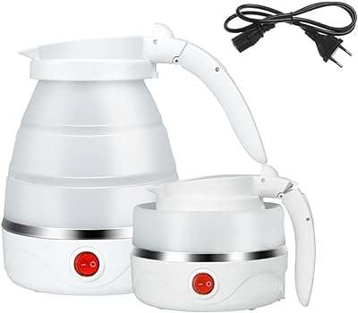 Bouilloire de voyage pliable 600 ml en silicone de qualité alimentaire électrique. Ne cherchez plus, DIAYTAR COTE D'IVOIRE  est le site discount ultime pour toutes vos envies shopping. Laissez-vous surprendre par notre gamme variée, allant des produits pour la maison aux accessoires high-tech indispensables à la vie moderne, et bénéficiez des prix les plus bas du marché. Explorez notre boutique en ligne dès aujourd'hui et faites de bonnes affaires en un clic !