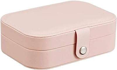 Grande boîte à bijoux en cuir rose de rangement de voyage avec couvercle pour bagues. Faites des économies sans renoncer à vos envies chez DIAYTAR COTE D'IVOIRE, la boutique en ligne incontournable pour trouver des produits discount. Explorez notre sélection dédiée à la maison, l'électroménager, l'informatique, la mode et les gadgets, et profitez de prix réduits sur tous nos articles. Ne laissez pas passer cette occasion de faire de bonnes affaires !