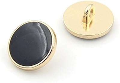 10pcs boutons de vêtements ensemble couture en métal noir brillant élégant pour blazer. DIAYTAR COTE D'IVOIRE  - votre guichet unique pour des produits discount dans tous les domaines. Redécorez votre maison, améliorez votre cuisine, restez à la pointe de la mode et profitez des derniers gadgets, le tout à des prix exceptionnels. Dites adieu aux achats coûteux et bienvenue aux bonnes affaires !