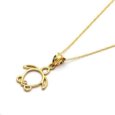 Cwp 1702 collier en écaille de tortue en or véritable. DIAYTAR COTE D'IVOIRE  - Votre guichet unique pour des achats discount en ligne. Découvrez notre catalogue diversifié regorgeant de produits pour la maison, l'électroménager, l'informatique, la mode et les gadgets, le tout à des prix avantageux. Naviguez facilement sur notre site convivial et trouvez les meilleures offres pour vos besoins du quotidien.