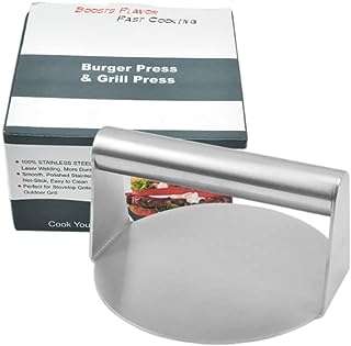 Presse à hamburger en acier inoxydable trancheuse ronde ensemble d'accessoires de gril. En quête des dernières tendances en matière d'informatique à prix abordable ? DIAYTAR COTE D'IVOIRE  est là pour vous ! Explorez notre sélection d'ordinateurs portables, de tablettes et de périphériques informatiques pour trouver les produits les plus performants à des prix attractifs.