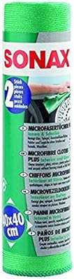 Chiffon en microfibre sonax pour verre et intérieur vert 2 pièces. DIAYTAR COTE D'IVOIRE  vous offre un large choix de produits discount, allant des appareils électroménagers dernier cri aux vêtements à la mode en passant par les gadgets les plus innovants. Faites vos achats en ligne en toute simplicité et bénéficiez de prix avantageux pour équiper votre maison avec style, sans vous ruiner.