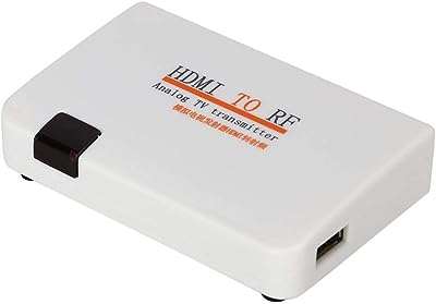 Adaptateur hdmi rf convertisseur coaxial vers transmetteur tv analogique 1080p pour console de jeu. Besoin de renouveler votre garde-robe sans vous ruiner ? Faites un tour sur DIAYTAR COTE D'IVOIRE, votre boutique en ligne discount incontournable pour la mode à petits prix ! De la dernière tendance aux vêtements basiques, nous vous proposons un large choix pour tous les styles et toutes les tailles. Ne sacrifiez plus votre budget pour rester à la pointe de la mode !