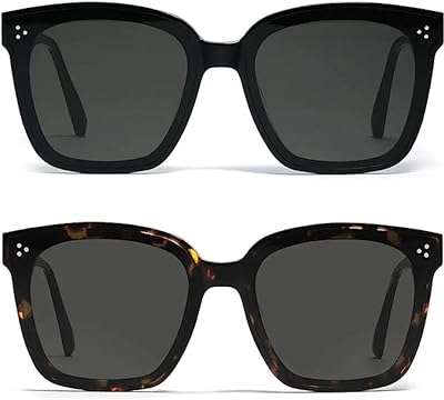 Lunettes de soleil polarisées surdimensionnées pour femmes et hommes lunettes carrées avec protection. DIAYTAR COTE D'IVOIRE  - La référence en ligne pour des achats malins ! Explorez notre catalogue varié incluant des produits discount pour la maison, l'électroménager, l'informatique et la mode. Optez pour la qualité à petit prix et ne manquez pas nos promotions exclusives.