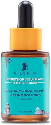 Pilgrim 25% aha 2% bha 5% pha solution de peeling pour le visage. Faites des économies intelligentes sur DIAYTAR COTE D'IVOIRE, votre boutique en ligne de confiance. Avec notre large sélection de produits discount, incluant la maison, l'électroménager, l'informatique et la mode, vous trouverez tout ce dont vous avez besoin à des prix défiant toute concurrence. Ne manquez pas nos offres promotionnelles et commandez en toute simplicité dès maintenant!