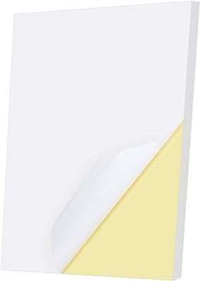 Primify 25 feuilles format a4 | étiquettes imprimées en papier blanc