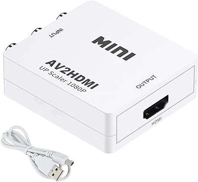 Convertisseur rca vers hdmi av hdmi cvbs vidéo rac prise en charge pal ntsc pour tv pc ps3 stb xbox. Découvrez DIAYTAR COTE D'IVOIRE, votre boutique en ligne incontournable pour des affaires discount. Profitez de nos multiples catégories allant des articles pour la maison aux gadgets dernier cri, en passant par la mode à petits prix. Faites-vous plaisir sans vous ruiner avec notre sélection variée !