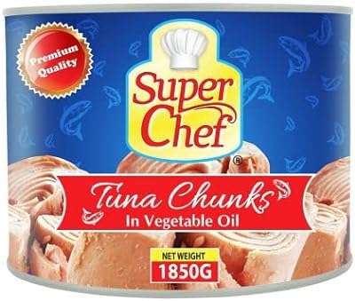 Morceaux de thon superchef à l'huile 1850g. Besoin de trouver des gadgets originaux et amusants ? DIAYTAR COTE D'IVOIRE  est là pour vous proposer une sélection de produits discount qui égayeront votre quotidien. Trouvez des cadeaux uniques pour vos proches ou offrez-vous des articles ludiques qui vous divertiront sans vider votre porte-monnaie. Faites de votre shopping en ligne un moment fun et économique.