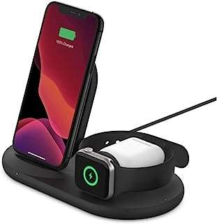 Chargeur sans fil belkin 3 en 1 (station de chargement pour iphone. DIAYTAR COTE D'IVOIRE  - Votre destination en ligne pour des achats malins. Avec notre sélection de produits discount, allant de la maison à l'électronique, de la mode à l'informatique, vous pouvez économiser tout en comblant vos besoins. Ne manquez pas nos offres spéciales et réalisez des économies considérables dès aujourd'hui!