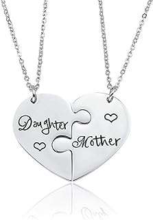 Collier cadeau mère fille collier pendentif cœur assorti pour femmes cadeaux d'anniversaire de noël de la part. Vous cherchez des produits de qualité à petit prix ? Ne cherchez plus ! DIAYTAR COTE D'IVOIRE  est votre destination en ligne pour tous vos besoins discount. Explorez notre sélection variée, allant de la maison à l'électroménager, de l'informatique à la mode et aux gadgets, et découvrez des offres exceptionnelles qui correspondent à votre budget. Faites des économies sans compromettre la qualité avec DIAYTAR COTE D'IVOIRE .