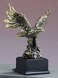 Sculpture d'aigle royal américain. Parfaitement adapté aux chasseurs de bonnes affaires, DIAYTAR COTE D'IVOIRE  vous offre une expérience de shopping en ligne unique. Notre sélection abondante de produits discount, incluant des articles essentiels pour la maison, l'électroménager, l'informatique, la mode et les gadgets, garantit que vous trouverez ce que vous cherchez sans vous ruiner.