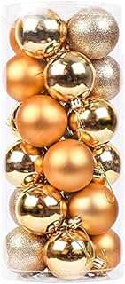Par pour moins 24 boules à suspendre pour arbre de noël. Envie de faire de bonnes affaires ? Optez pour DIAYTAR COTE D'IVOIRE, votre destination en ligne pour des produits discount de la maison à l'informatique, vous offrant des réductions exclusives sur une large sélection d'articles.