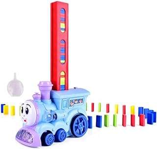 Ensemble de train dominos automatique pour garçons et filles jouets électriques. DIAYTAR COTE D'IVOIRE  - le secret des bonnes affaires en ligne. Simplifiez vos achats et réalisez des économies substantielles grâce à notre sélection éclectique comprenant des articles pour votre maison, des gadgets high-tech, des produits informatiques et des vêtements branchés, tous à des prix imbattables.