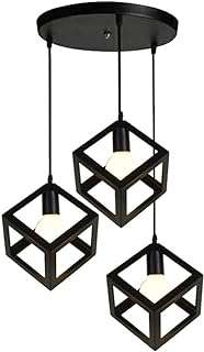 Huaqiangwang lampe à suspension industrielle plafonnier antique noir 3 lampes lustres. DIAYTAR COTE D'IVOIRE  is your ultimate destination for discount shopping, providing a diverse range of products that cater to your everyday needs. With everything from essential home appliances to state-of-the-art electronics, trendy fashion pieces, and inventive gadgets, our online store offers unbeatable prices without compromising on quality.