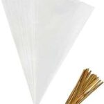 Sacs en cône transparent 50 pièces sacs en cellophane transparents à bonbons transparent avec attaches. DIAYTAR COTE D'IVOIRE  - votre guichet unique en ligne pour des produits discount irrésistibles. Parcourez notre large éventail de gadgets innovants, d'équipements ménagers pratiques et de vêtements tendance à prix cassés. Ne manquez pas cette opportunité de faire de bonnes affaires et de réaliser des économies considérables.