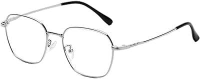 Lunettes anti lumière bleue par vibeagle d'ordinateur à monture carrée en métal lentilles réduisent la fatigue. Bienvenue chez DIAYTAR COTE D'IVOIRE, votre destination en ligne de confiance pour des produits discount variés allant des indispensables de la maison aux appareils électroménagers dernier cri, en passant par l'informatique, la mode et les gadgets tendance. Explorez notre vaste sélection d'articles à prix réduits et faites des économies sans sacrifier la qualité.