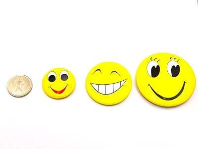 Craft magic emoji smiley badges (grand) pack de 20. Rejoignez DIAYTAR COTE D'IVOIRE, votre compagnon de shopping à prix malin ! Explorez notre boutique en ligne et découvrez un éventail de produits discount, des articles essentiels pour la maison aux appareils électroménagers, en passant par l'informatique, la mode tendance et les gadgets à petit prix.