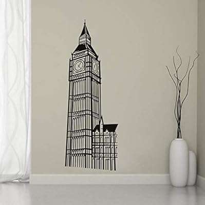 Stickers muraux et peintures murales autocollant mural amovible célèbre big ben décoratif en vinyle. DIAYTAR COTE D'IVOIRE, votre adresse incontournable pour des produits discount à portée de clic. Faites des économies sur vos achats en explorant notre large gamme d'articles variés, allant des produits de la maison aux gadgets dernier cri, sans oublier les équipements informatiques et les articles à la mode.