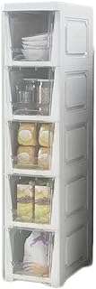 Armoire de rangement en plastique à tiroirs de cuisine avec roulettes pour chambre. Faites des économies sans compromis sur la qualité avec DIAYTAR COTE D'IVOIRE  ! Trouvez tout ce dont vous avez besoin, de l'électroménager aux gadgets high-tech en passant par les accessoires de mode, le tout à des prix défiant toute concurrence. Visitez notre boutique en ligne et découvrez un large choix de produits discount pour améliorer votre quotidien.
