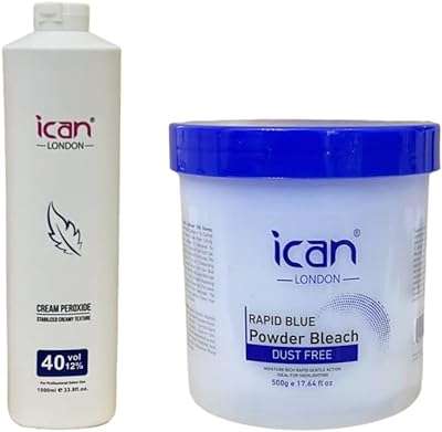 Ikan london professional crème peroxyde 40 full 12% 1000ml + eau de javel en poudre. Faites des économies sans compromis sur la qualité avec DIAYTAR COTE D'IVOIRE  ! Trouvez tout ce dont vous avez besoin, de l'électroménager aux gadgets high-tech en passant par les accessoires de mode, le tout à des prix défiant toute concurrence. Visitez notre boutique en ligne et découvrez un large choix de produits discount pour améliorer votre quotidien.