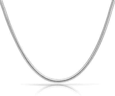 Chaîne serpent de 18 pouces avec pendentif en perles de 3 mm argent et acier. Ne payez pas le prix fort, optez pour DIAYTAR COTE D'IVOIRE  et économisez sur tous vos achats ! Notre boutique en ligne vous propose une large gamme de produits discount pour équiper votre maison, des meubles élégants aux derniers gadgets électroniques. Bénéficiez de réductions imbattables sur les appareils informatiques de pointe et restez tendance avec nos vêtements et accessoires à petits prix. Profitez d'une expérience d'achat sans stress avec une livraison rapide et un service client exceptionnel !