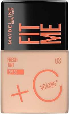 Maybelline new york fond de teint fit me fresh tint spf 50 avec vitamine. Révolutionnez votre façon de magasiner en ligne avec DIAYTAR COTE D'IVOIRE . Notre plateforme propose une multitude de produits discount, allant des appareils ménagers aux accessoires de mode à des prix défiant toute concurrence. Profitez de l'expérience shopping idéale tout en réalisant des économies importantes.