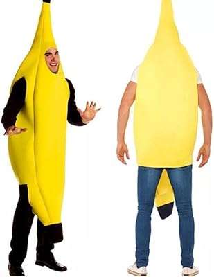 Costumes de carnaval pour hommes déguisements adultes banane drôles costume de nouveauté. Faites des économies sur tous les fronts avec DIAYTAR COTE D'IVOIRE . Parcourez notre boutique en ligne et trouvez tout ce dont vous avez besoin, des appareils électroménagers dernier cri aux vêtements à la mode, en passant par les gadgets high-tech, le tout à des prix imbattables.
