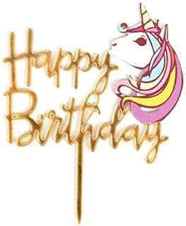 Décoration de gâteau joyeux anniversaire licorne partytime pour fête d'anniversaire fournitures décoration. DIAYTAR COTE D'IVOIRE, votre destination en ligne pour des achats malins. Parcourez notre vaste sélection de produits discount allant de la maison à l'électronique en passant par la mode et l'informatique. Ne sacrifiez pas la qualité pour le prix lorsque vous pouvez avoir les deux chez nous.