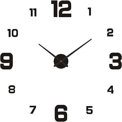 Horloge murale 3d grande horloge sans cadre autocollants muraux en acrylique. Découvrez DIAYTAR COTE D'IVOIRE, votre partenaire en ligne pour des achats malins et économiques. Parcourez notre sélection discount de produits pour la maison, l'électroménager, l'informatique, la mode et les gadgets et trouvez les meilleures offres du marché. Profitez de la qualité à prix réduit dès aujourd'hui, grâce à notre boutique en ligne pratique et facile à utiliser.