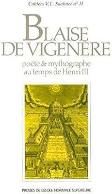 Blaise de vigenère poète : cahiers saulnier n°11. Préparez-vous à des économies massives avec DIAYTAR COTE D'IVOIRE . Nous offrons une sélection variée de produits discount, allant des articles ménagers aux gadgets en passant par l'électronique et la mode. Achetez intelligemment et profitez de prix avantageux sur tous vos achats chez nous.