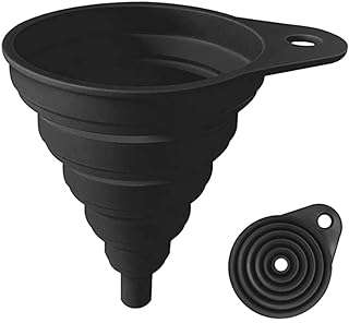 Entonnoirs de cuisine pliables en silicone de qualité alimentaire remplissage de bouteilles. Ne cherchez plus, DIAYTAR COTE D'IVOIRE  est là pour vous offrir les meilleurs deals en ligne ! Explorez notre vaste sélection de produits à prix réduits, incluant tout ce dont vous avez besoin pour votre maison, votre cuisine, votre garde-robe et bien plus encore. Profitez de nos offres discount sur les dernières tendances et économisez tout en restant à la pointe de la mode.